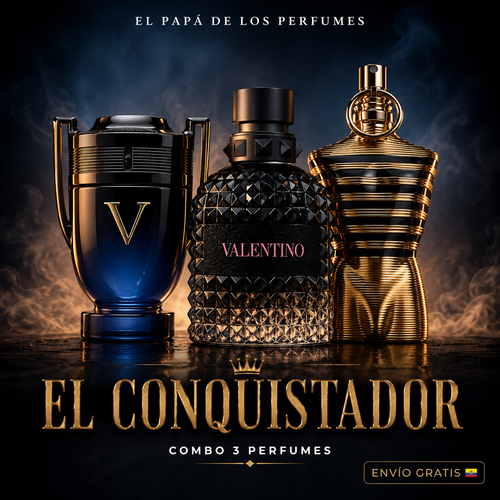 Combo 1 — El Conquistador 🔥 (3 perfumes)