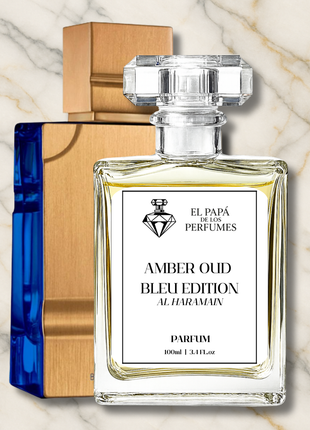 Inspirado en Amber Oud Bleu Edition – Al Haramain