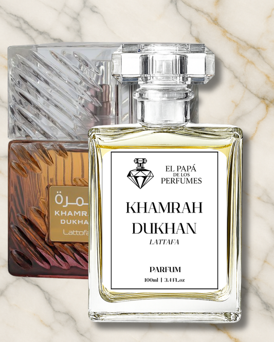 Inspirado en Khamrah Dukhan – Lattafa