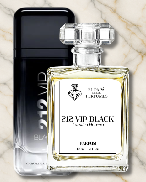 Inspirado en 212 VIP Black – Carolina Herrera