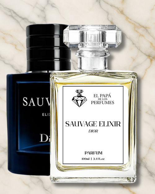 Inspirado en Sauvage Elixir – Dior