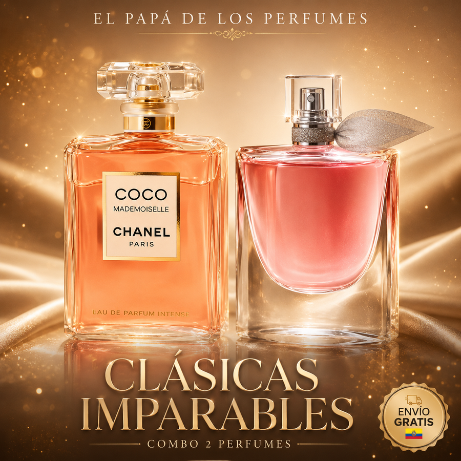 Combo 9 — Clásicas Imparables ✨ (2 perfumes)
