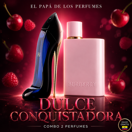 Combo 8 — Dulce Conquistadora 🍒 (2 perfumes)