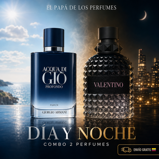 Combo 4 — Día y Noche 🌗 (2 perfumes)