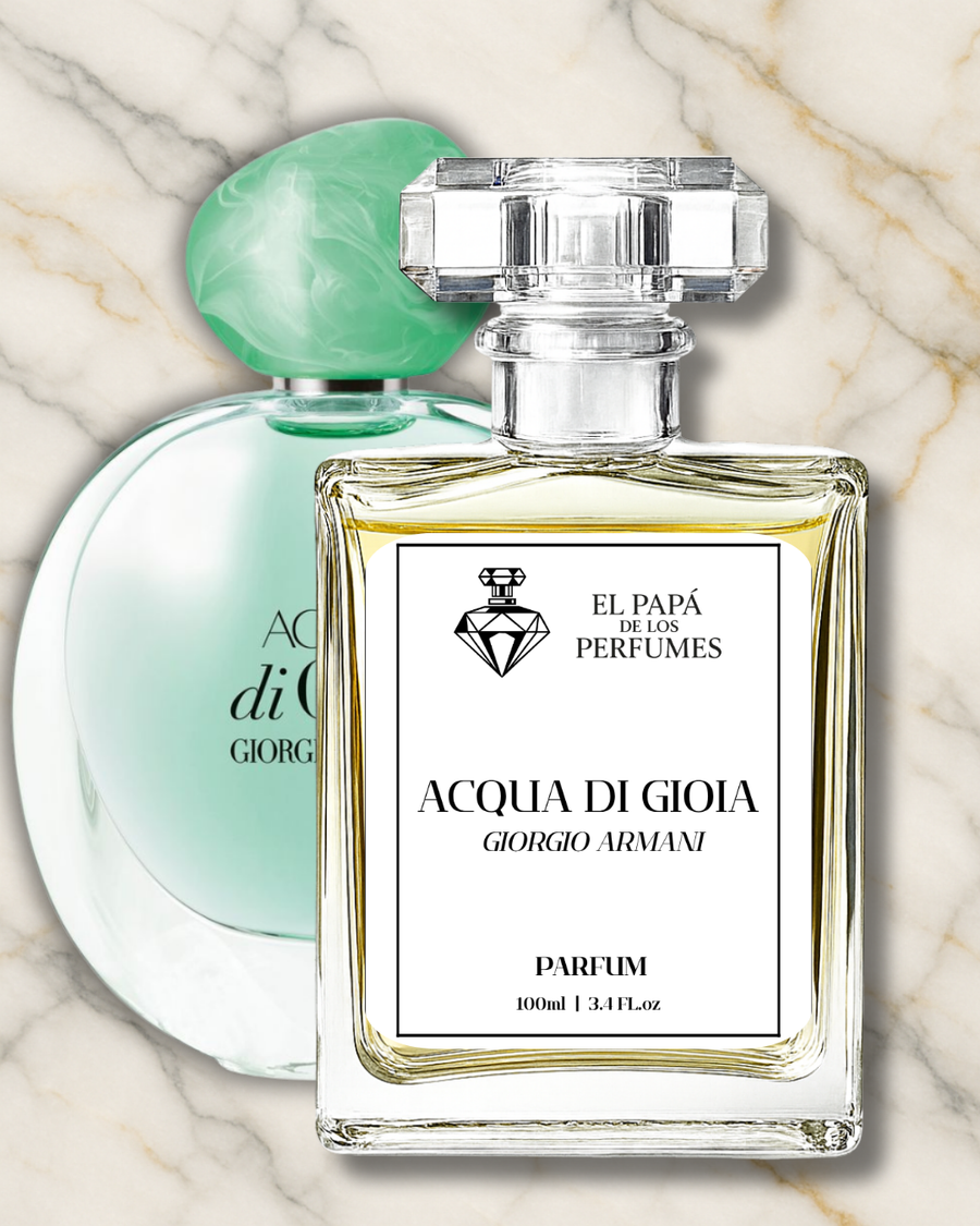 Inspirado en Acqua di Gioia – Giorgio Armani