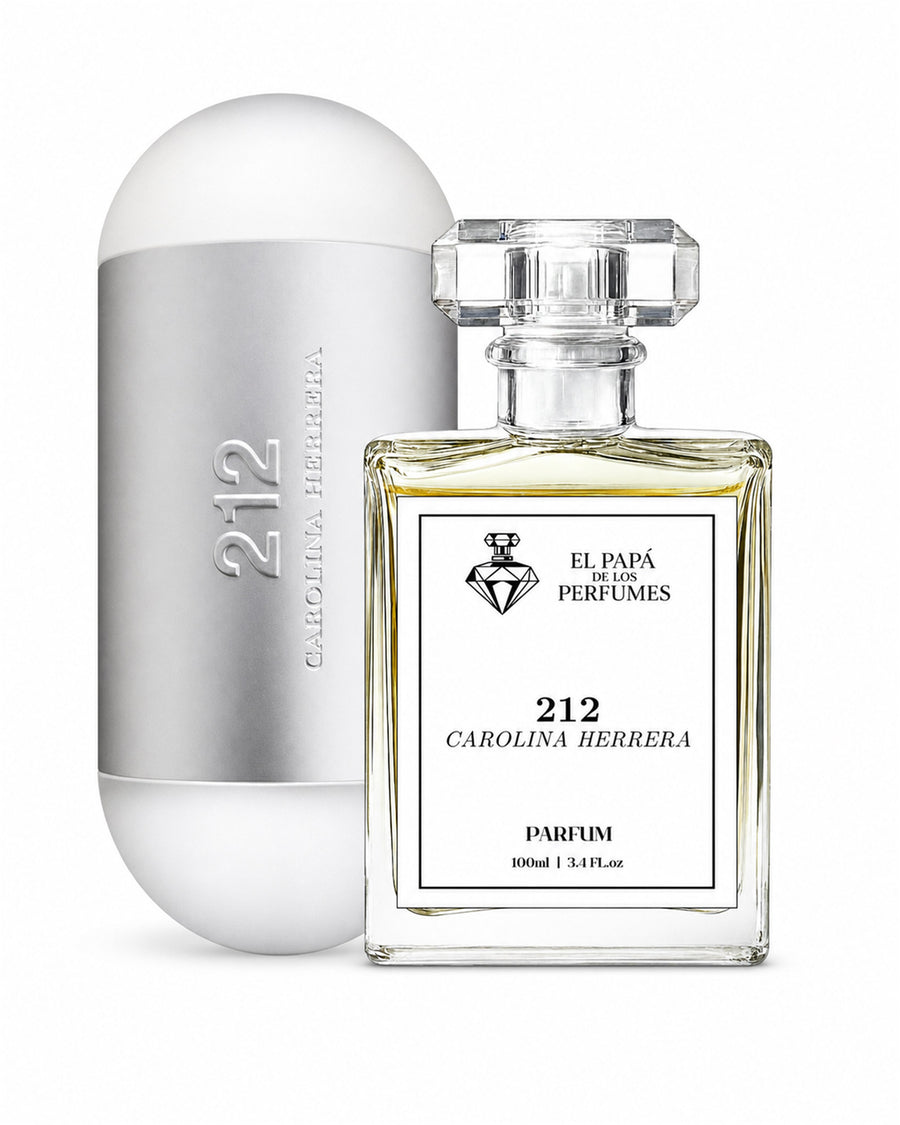 212 - perfume inspirado de El Papa de los Perfumes