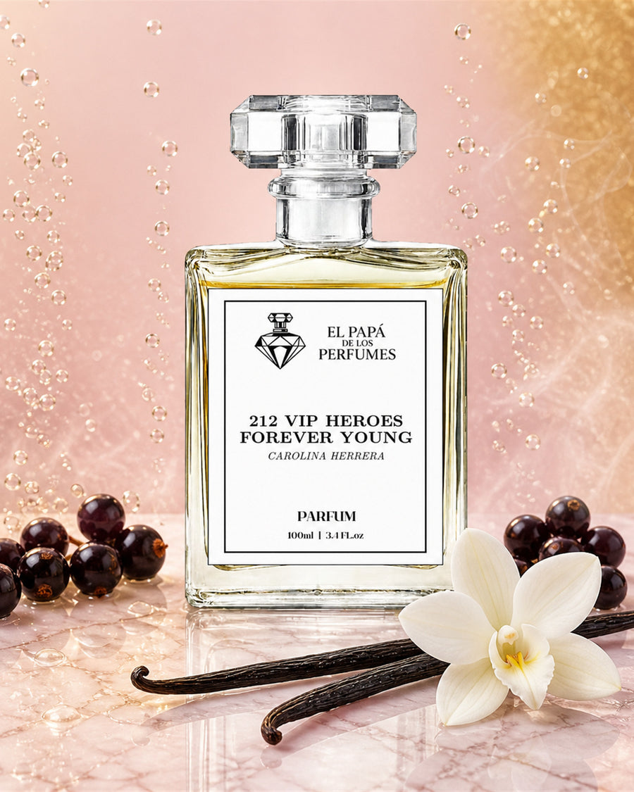 212 VIP Heroes Forever Young - notas y aroma, El Papa de los Perfumes