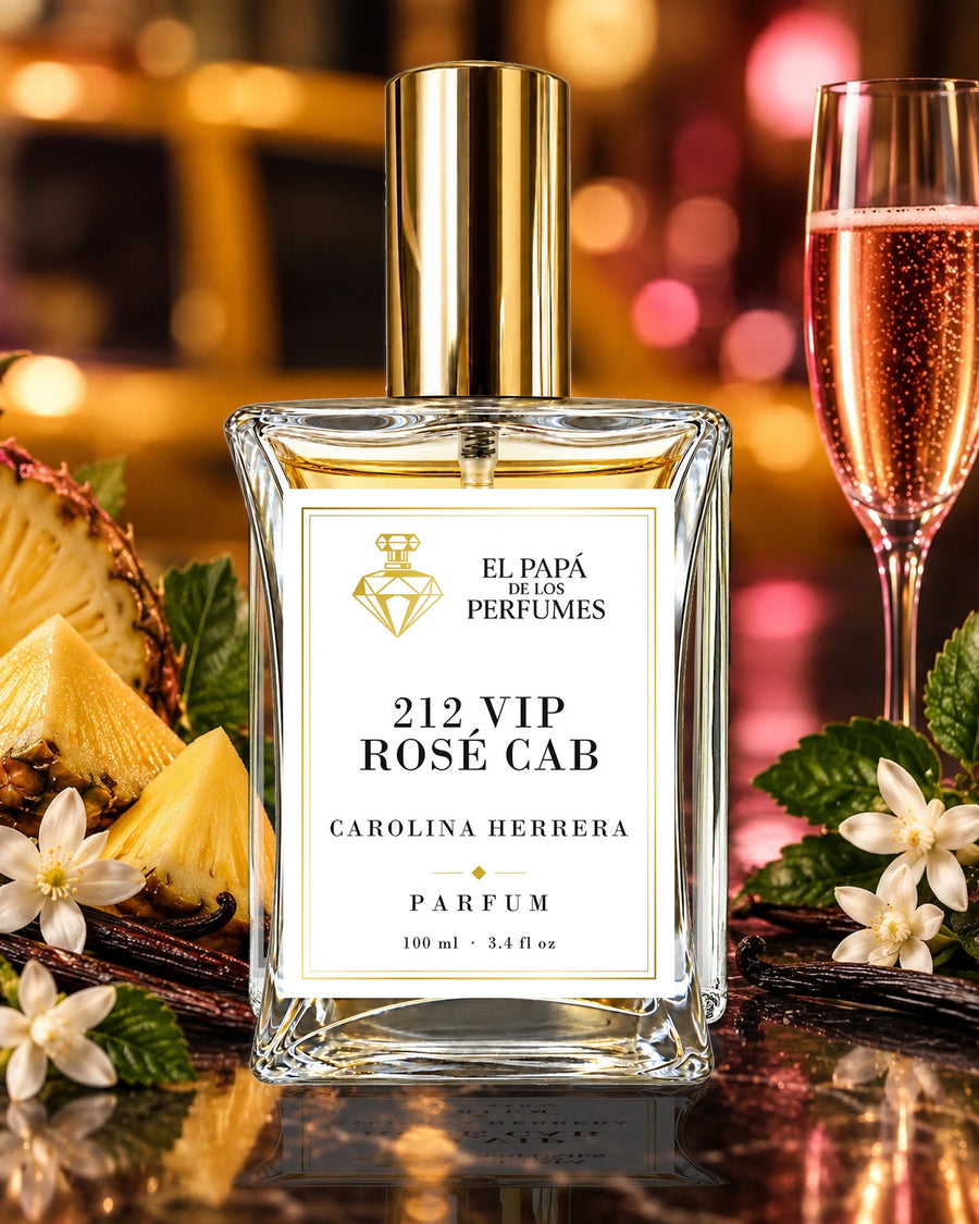 212 VIP Rose Cab - notas y aroma, El Papa de los Perfumes