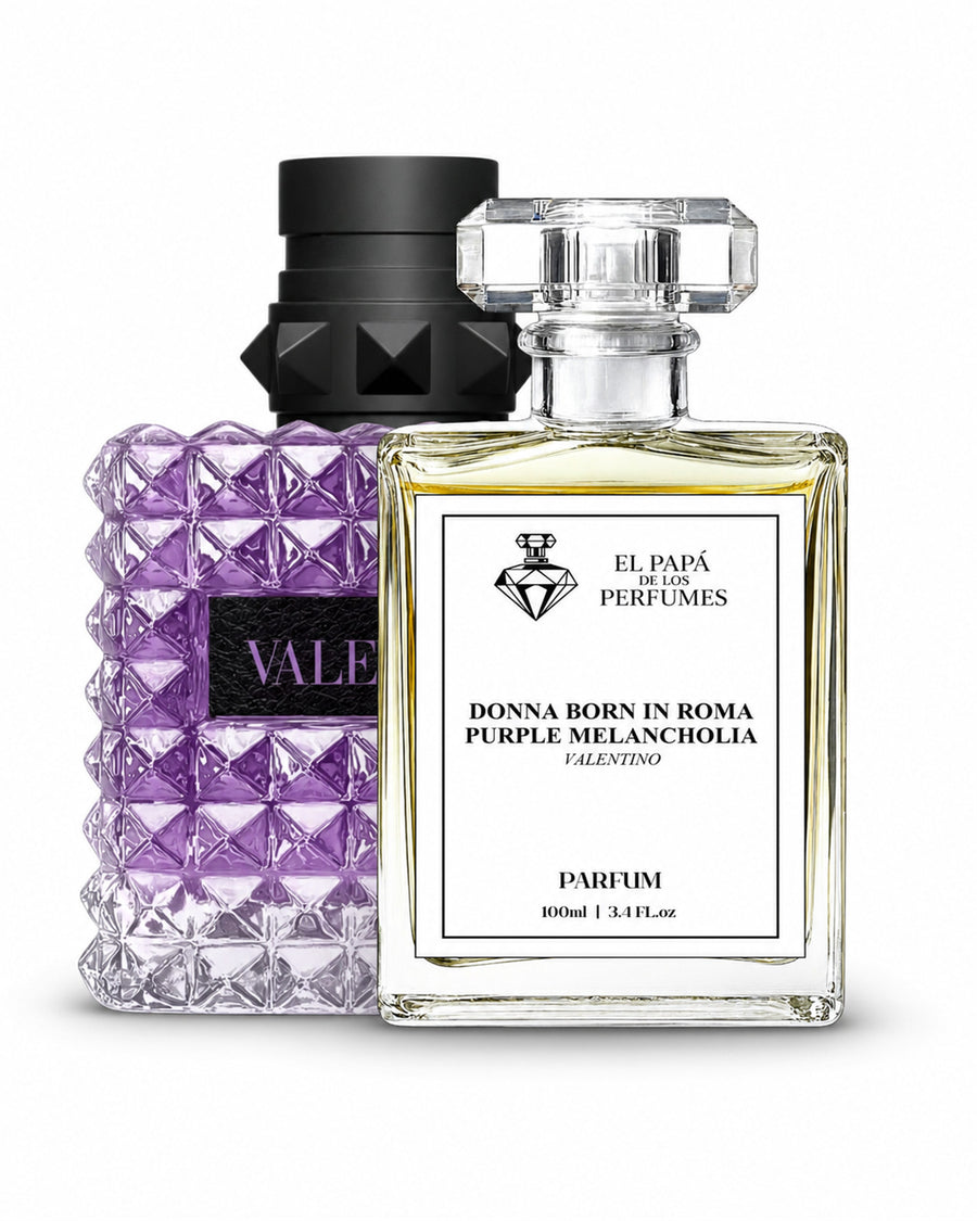 Donna Born in Roma Purple Melancholia - perfume inspirado de El Papa de los Perfumes
