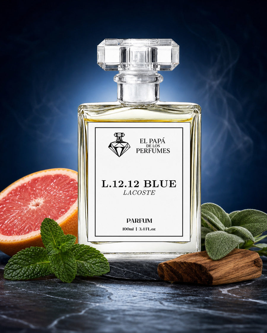L.12.12 Blue - notas y aroma, El Papa de los Perfumes