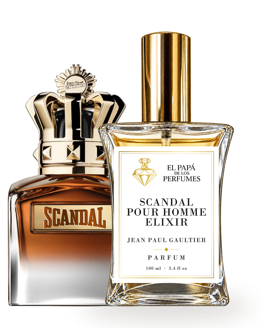 Scandal Pour Homme Elixir - perfume inspirado de El Papa de los Perfumes