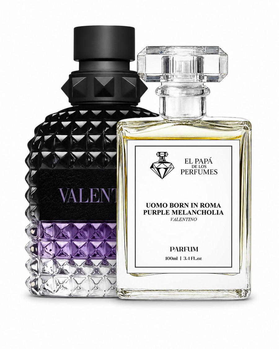 Uomo Born in Roma Purple Melancholia - perfume inspirado de El Papa de los Perfumes
