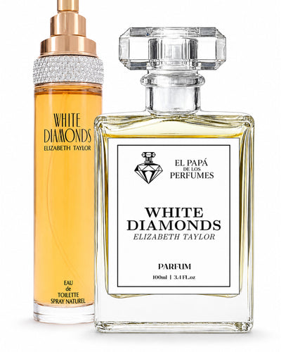 Inspirado en White Diamonds – Elizabeth Taylor