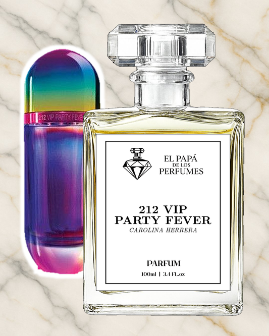Inspirado en 212 VIP Party Fever Carolina Herrera - 100ml
