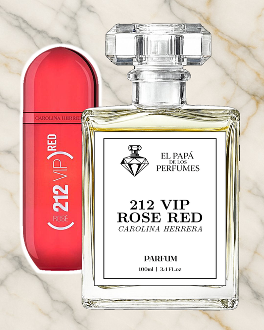 Inspirado en 212 VIP Rose Red