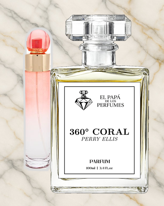 Inspirado en 360 Coral Perry Ellis