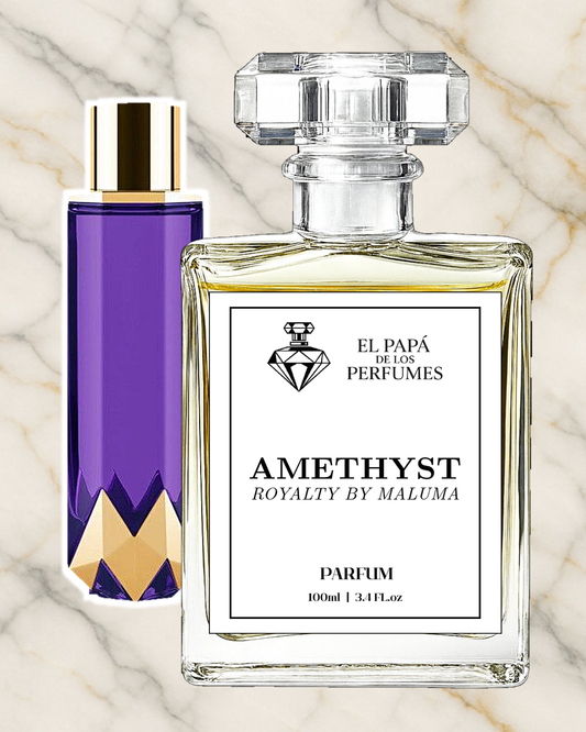 Inspirado en Amethyst Royalty Maluma