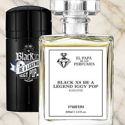 Black XS Be a Legend Iggy Pop