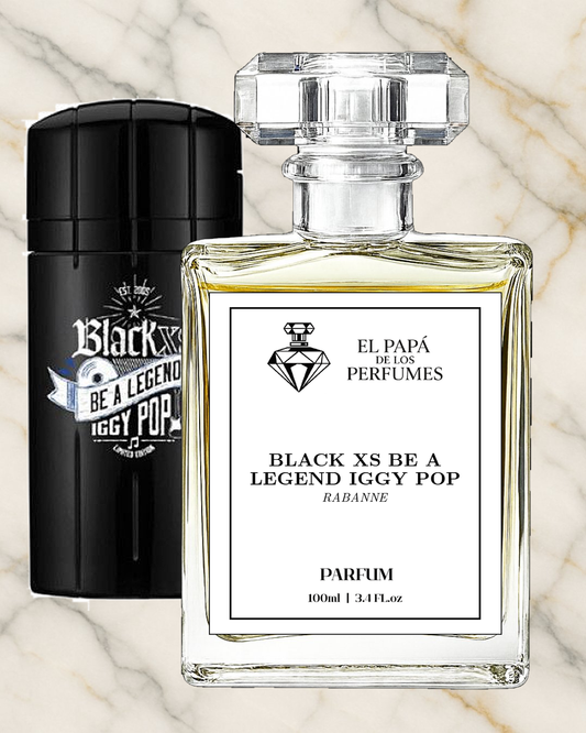 Black XS Be a Legend Iggy Pop