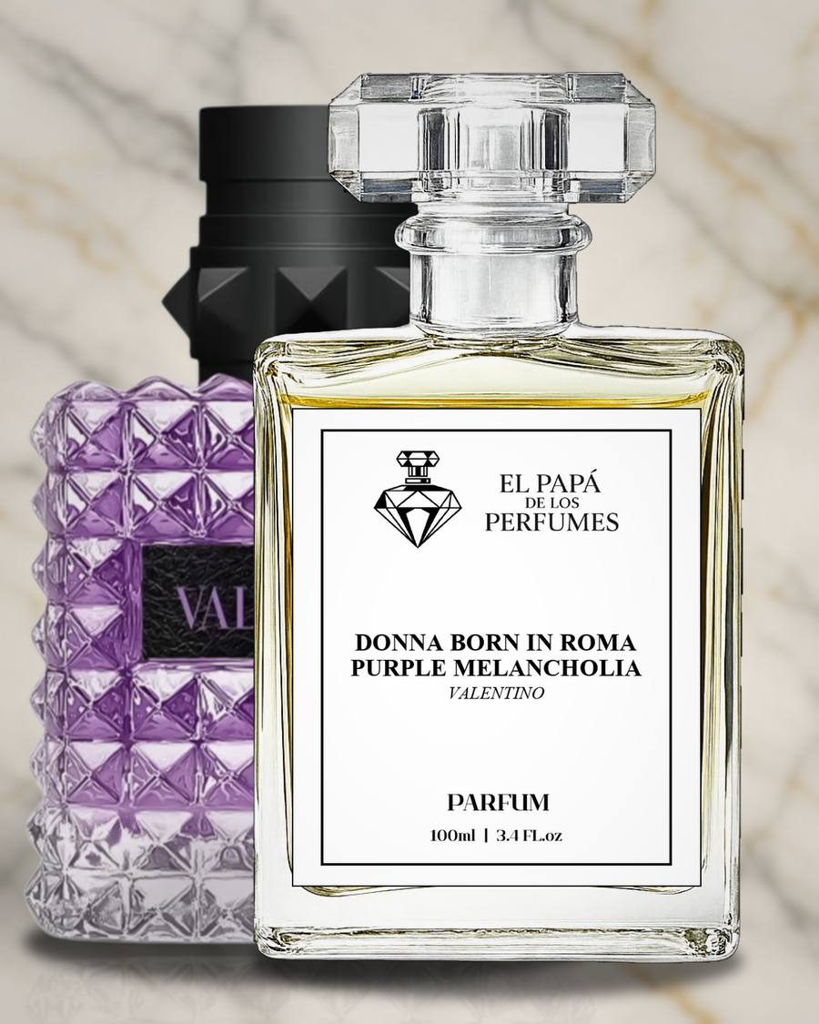 Inspirado en Donna Born in Roma Purple Melancholia – Valentino