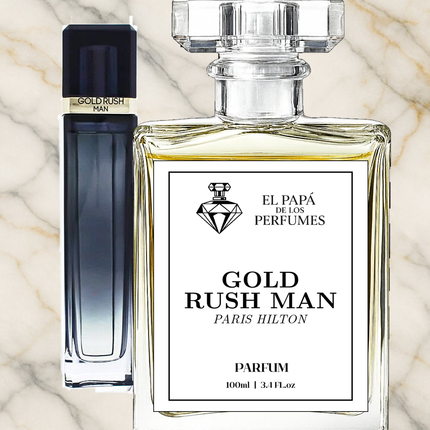 Inspirado en Gold Rush Man Paris Hilton - 100ml