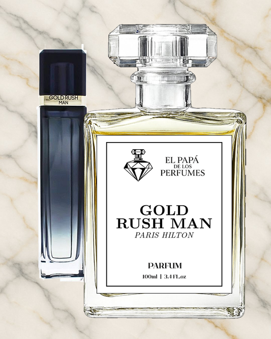 Inspirado en Gold Rush Man Paris Hilton - 100ml