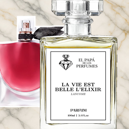 Inspirado en La Vie Est Belle L'Elixir