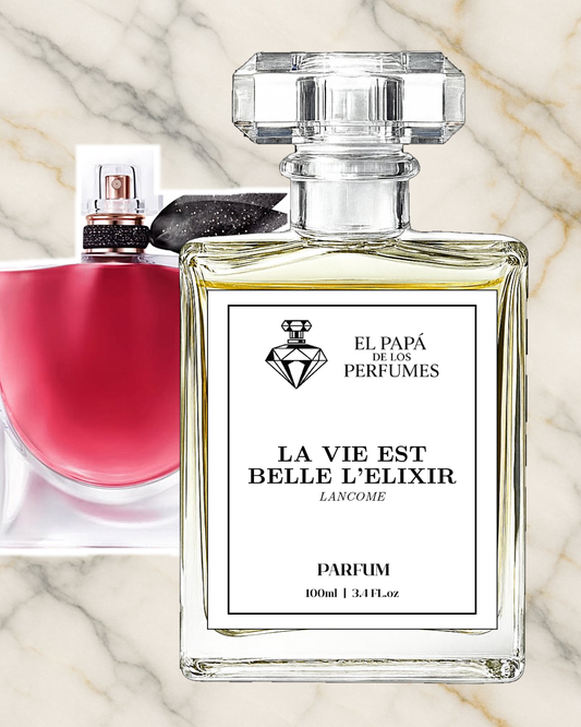 Inspirado en La Vie Est Belle L'Elixir