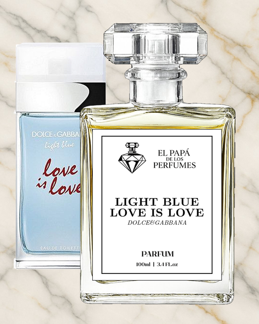 Inspirado en Light Blue Love is Love