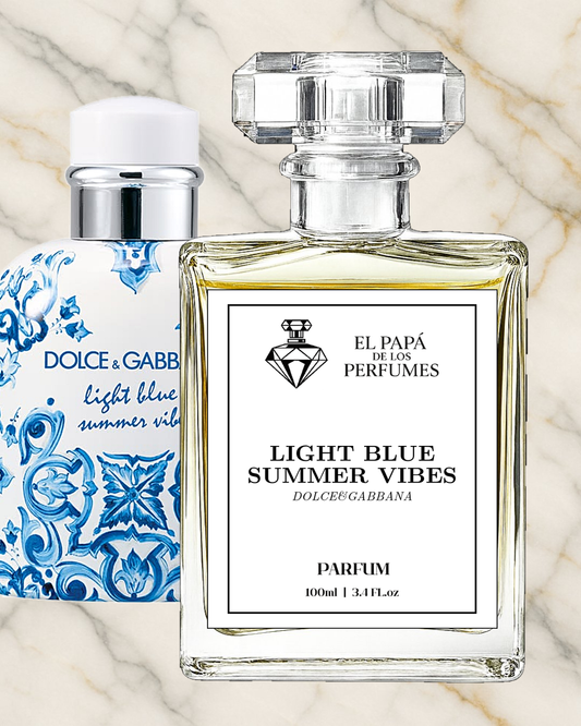 Inspirado en Light Blue Summer Vibes