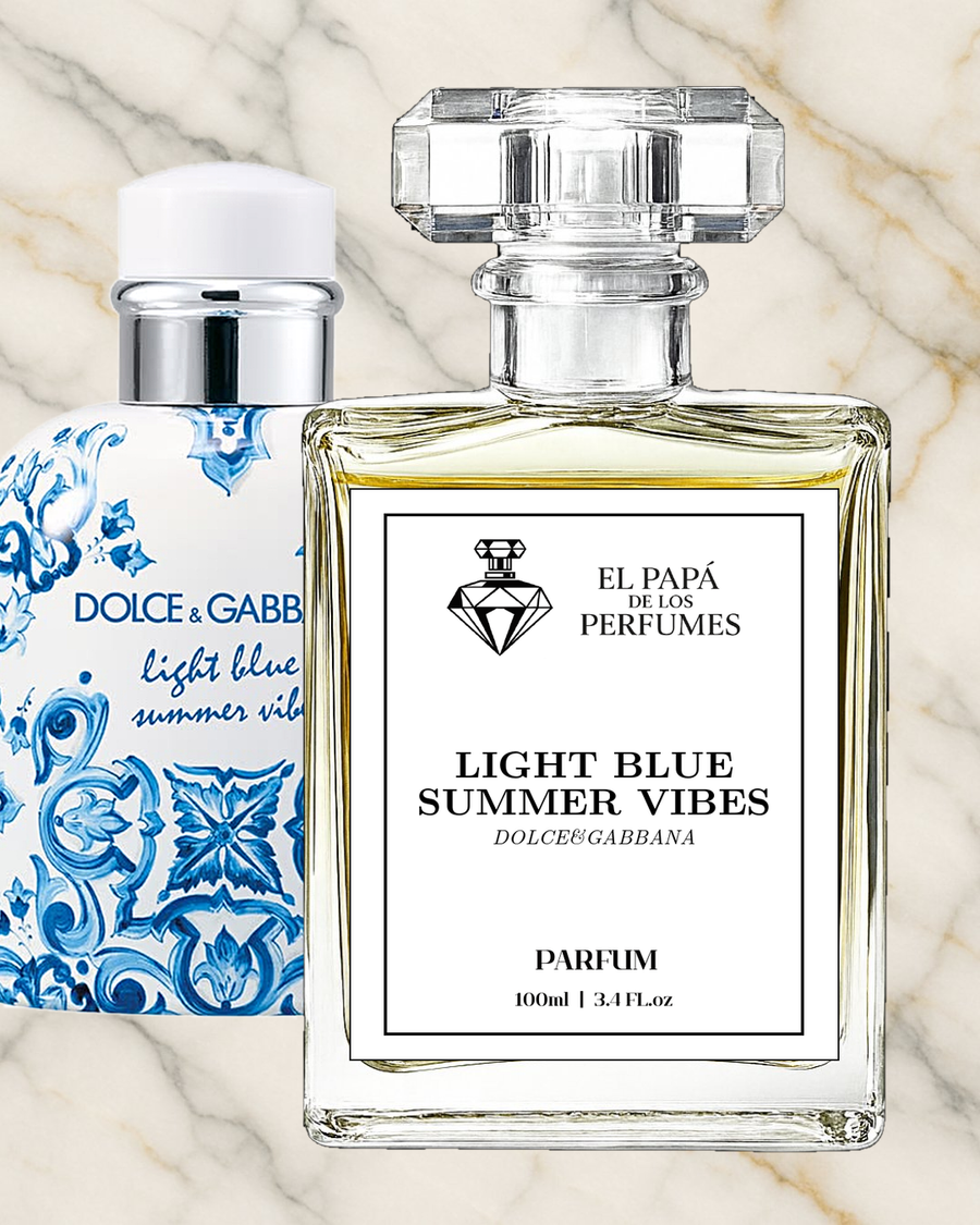 Inspirado en Light Blue Summer Vibes