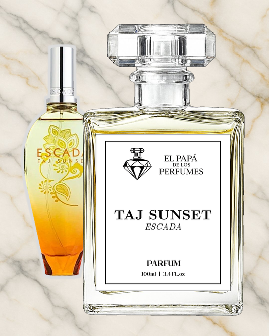Inspirado en Taj Sunset – Escada