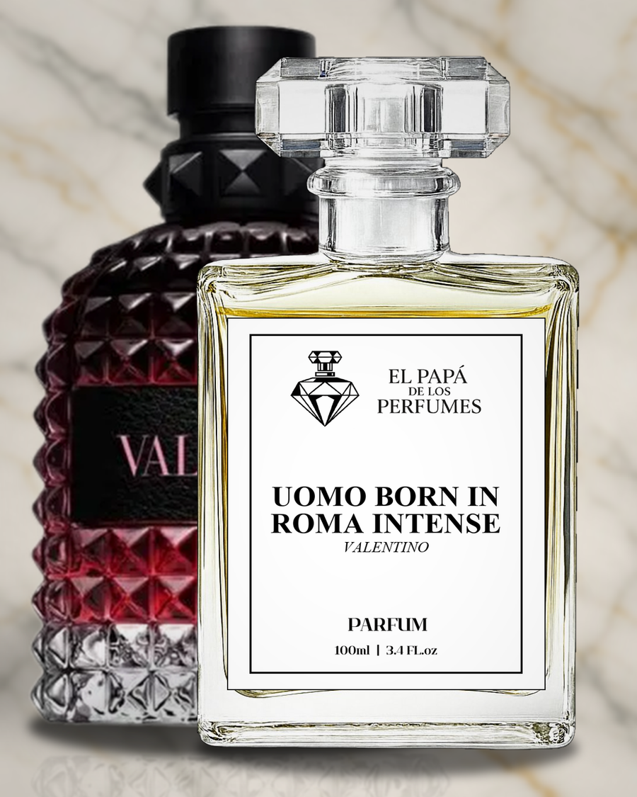 Inspirado en Uomo Born in Roma Intense – Valentino