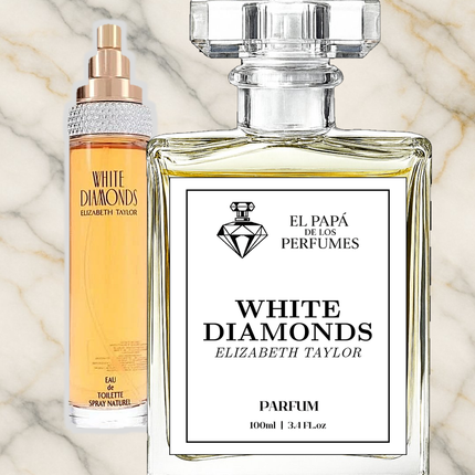Inspirado en White Diamonds – Elizabeth Taylor
