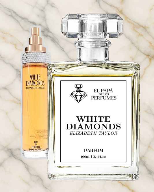 Inspirado en White Diamonds – Elizabeth Taylor